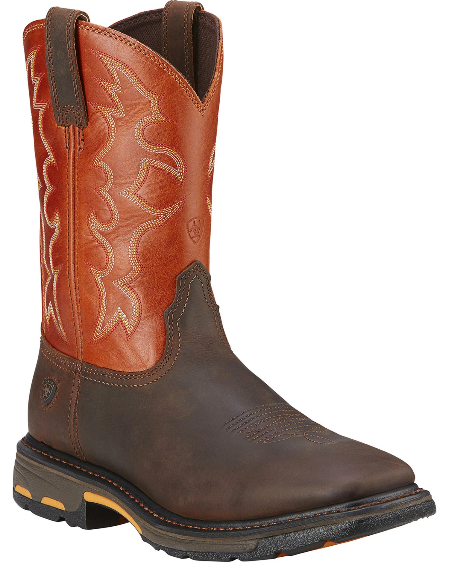 Ariat Men's Workhog Square Toe Work Boots 1 Ariat Men's Workhog Square Toe Work Boots
