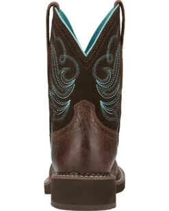 Ariat Women's Fatbaby Heritage Dapper Western Boots - Round Toe -Western Cowboy 031889 47 BK