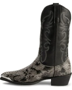 Laredo Men's Monty Snake Print Western Boots 9 Laredo Men's Monty Snake Print Western Boots -Western Cowboy 038641 19 LT