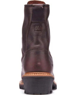 Carolina Men's Logger 8" Work Boots -Western Cowboy 0502V2 41 BK