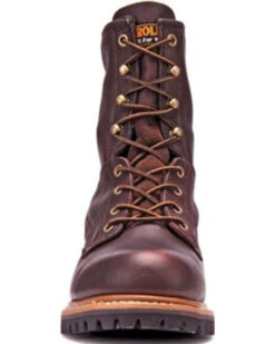 Carolina Men's Logger 8" Work Boots -Western Cowboy 0502V2 41 FT
