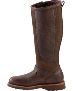 Chippewa Pitstop Pull On Waterproof Snake Boots - Round Toe -Western Cowboy 050F73 B3 LT