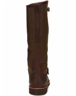 Chippewa Pitstop Pull On Waterproof Snake Boots - Round Toe -Western Cowboy 050F73 B3 P4