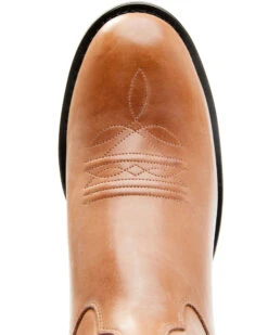 Old West Little Girls' Corona Calfskin Western Boots - Round Toe -Western Cowboy 053383 7049 P6