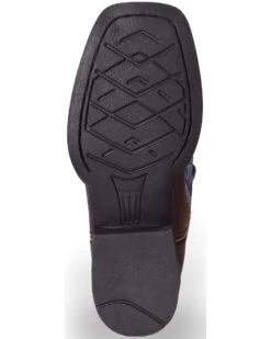 Ariat Boys' Royal Blue Quickdraw Western Boots - Square Toe -Western Cowboy 053A07 41 BM