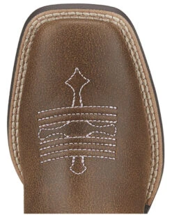 Ariat Girls' Tombstone Western Boots - Broad Square Toe -Western Cowboy 053H95 ZS TP