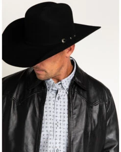 Cody James® Men's Denton 3X Low Cattleman 4" Pro Rodeo Wool Hat -Western Cowboy 096R26 89 D3