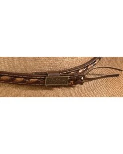 Larry Mahan 30X Lawton Palm Straw Cowboy Hat -Western Cowboy 099C01 22 D1
