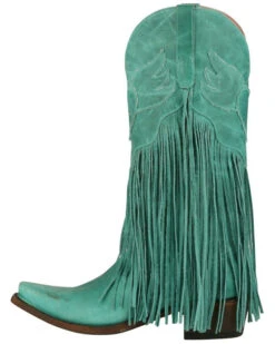 Junk Gypsy By Lane Women's Dreamer Fringe Western Boots - Snip Toe -Western Cowboy 2000177599 440 P3