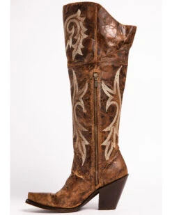 Dan Post Women's Jilted Knee High Western Boots -Western Cowboy 2000206305 203 LT