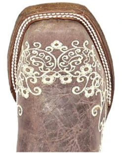 Corral Kids' Embroidered Square Toe Western Boots 12 Corral Kids' Embroidered Square Toe Western Boots -Western Cowboy 2000206394 200 TP