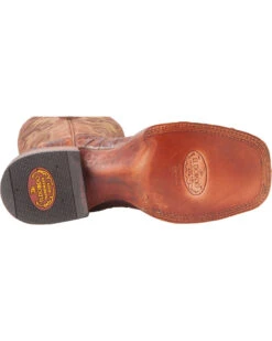 El Dorado Men's Handmade Caiman Back Brass Stockman Boots - Broad Square Toe 23 El Dorado Men's Handmade Caiman Back Brass Stockman Boots - Broad Square Toe -Western Cowboy 2000221949 221 BM