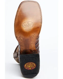 El Dorado Men's Handmade Caiman Back Brass Stockman Boots - Broad Square Toe 19 El Dorado Men's Handmade Caiman Back Brass Stockman Boots - Broad Square Toe -Western Cowboy 2000221949 221 P7