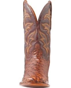 El Dorado Men's Handmade Full Quill Ostrich Stockman Boots - Broad Square Toe 10 El Dorado Men's Handmade Full Quill Ostrich Stockman Boots - Broad Square Toe -Western Cowboy 2000221953 221 FT