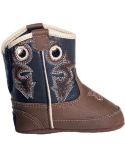 Double Barrel Infant Boys' Trace Baby Bucker Boots - Round Toe -Western Cowboy 2000226869 200 RT