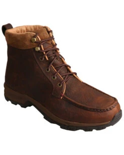 Western Cowboy 20 Twisted X Men's Waterproof Hiker Boots - Moc Toe