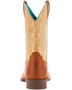 Ariat Girls' Quickdraw Western Boots - Square Toe  -Western Cowboy 2000238781 280 BK