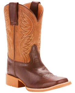 Ariat Girls' Brumby Fudgesickle Tumblin Western Boots - Broad Square Toe