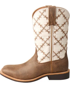 Twisted X Boys' Top Hand Western Boots - Square Toe -Western Cowboy 2000244580 200 LT