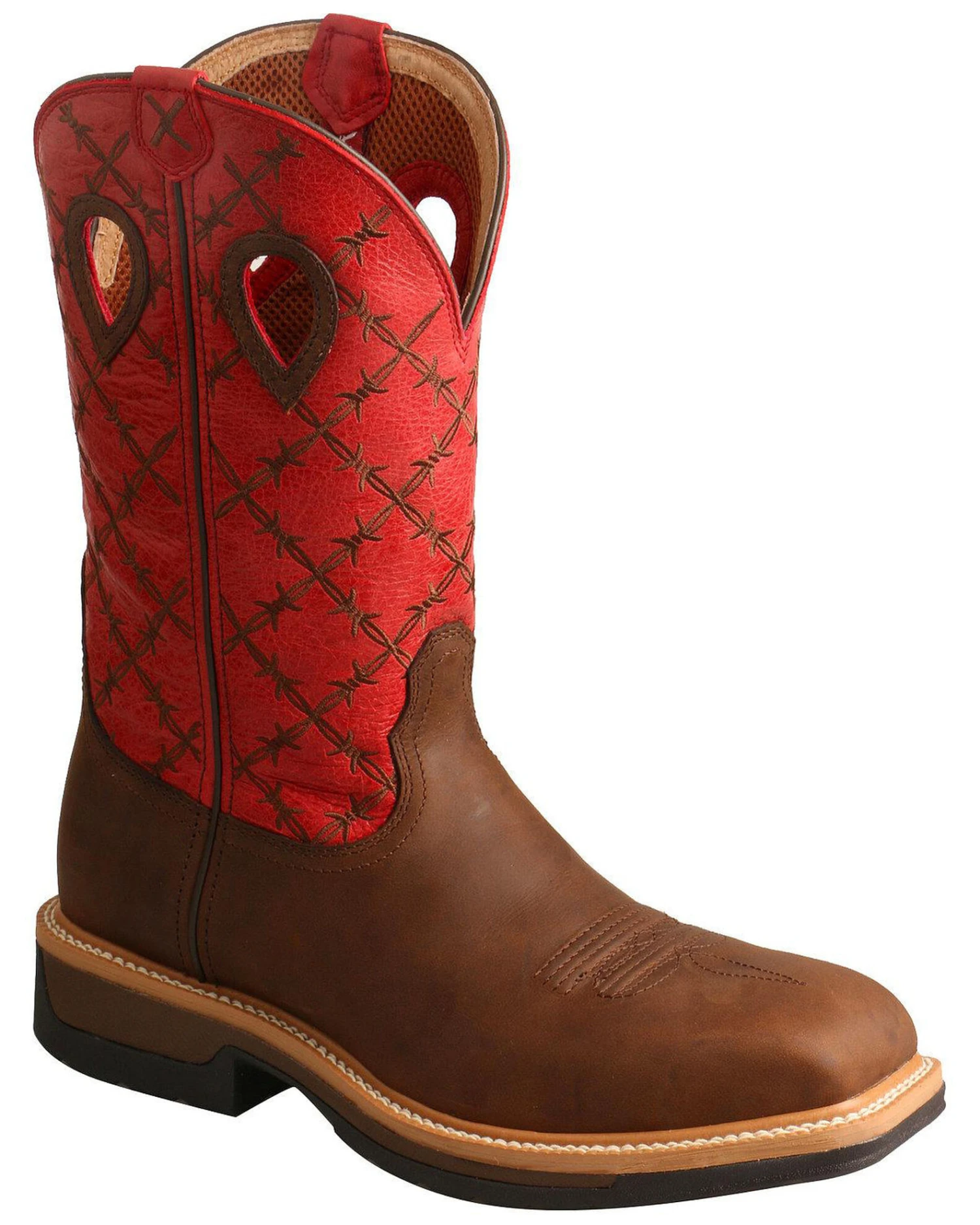 Twisted X Men's Lite Western Work Boots - Alloy Toe 1 Twisted X Men's Lite Western Work Boots - Alloy Toe