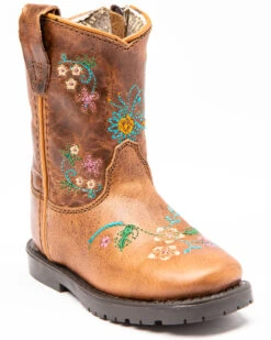 Shyanne Toddler Girls' Floral Western Boots - Square Toe