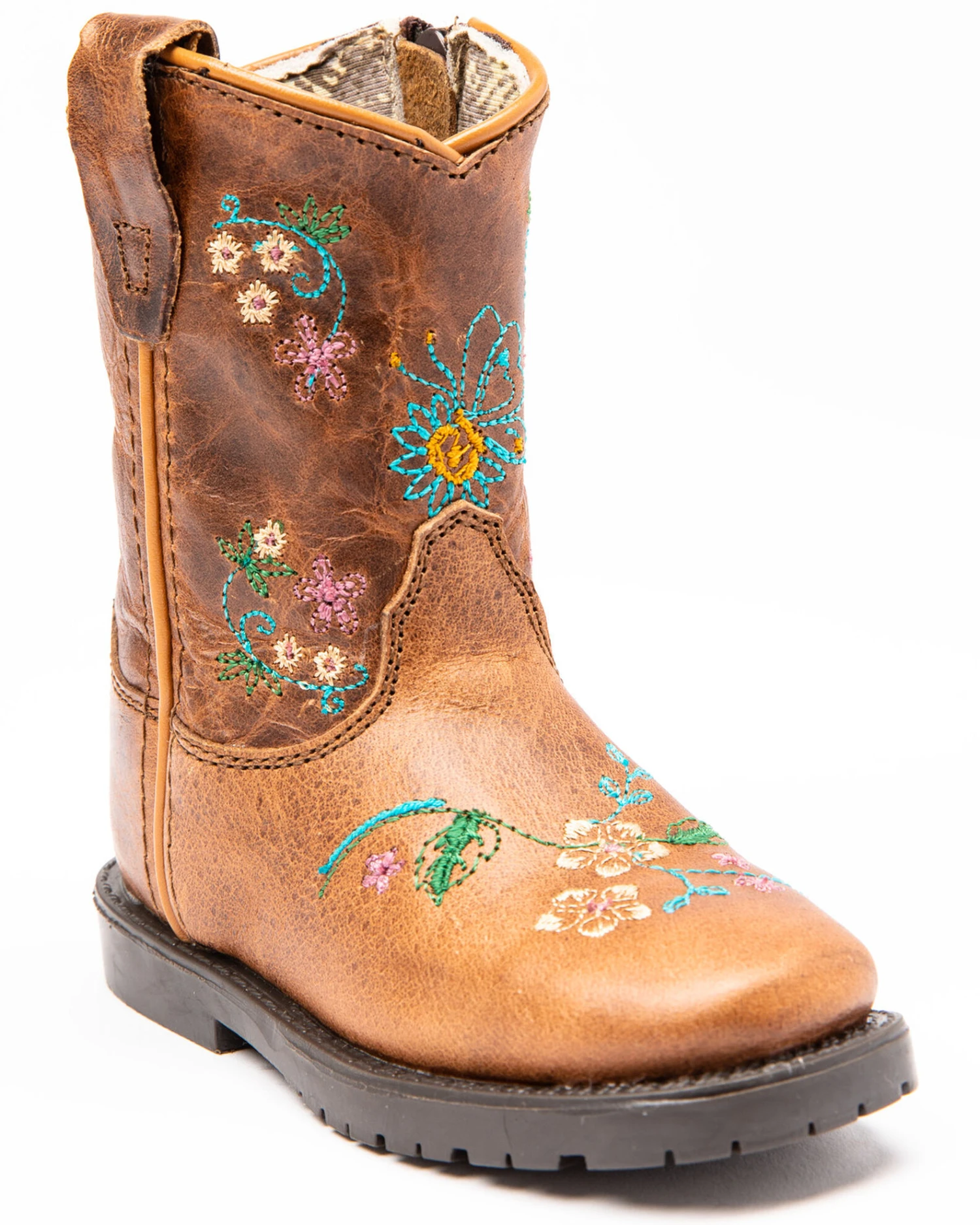 Shyanne Toddler Girls' Floral Western Boots - Square Toe 1 Shyanne Toddler Girls' Floral Western Boots - Square Toe