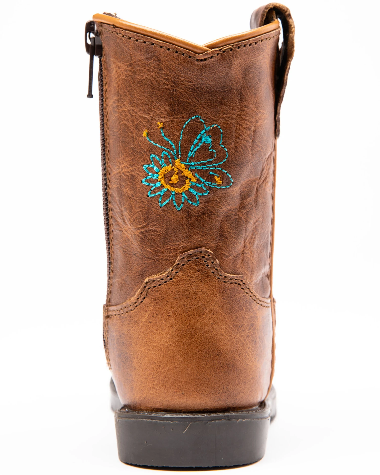 Shyanne Toddler Girls' Floral Western Boots - Square Toe 5 Shyanne Toddler Girls' Floral Western Boots - Square Toe - Image 5