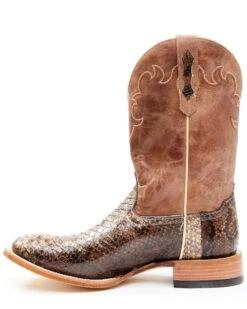 Cody James Men's Exotic Python Western Boots - Broad Square Toe -Western Cowboy 2000276397 936 P3