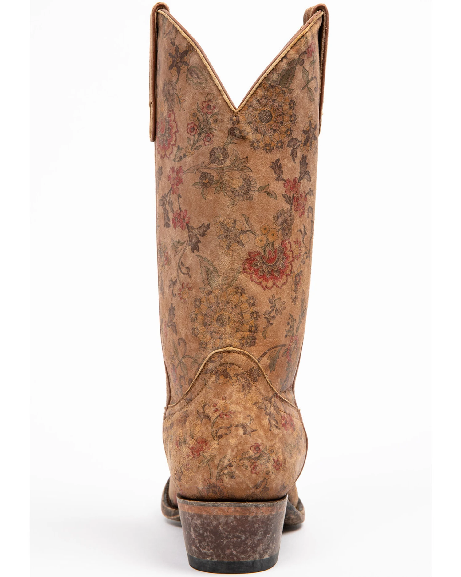 Shyanne Women's Estampada Ochre Kimono Western Boots - Round Toe 5 Shyanne Women's Estampada Ochre Kimono Western Boots - Round Toe - Image 5