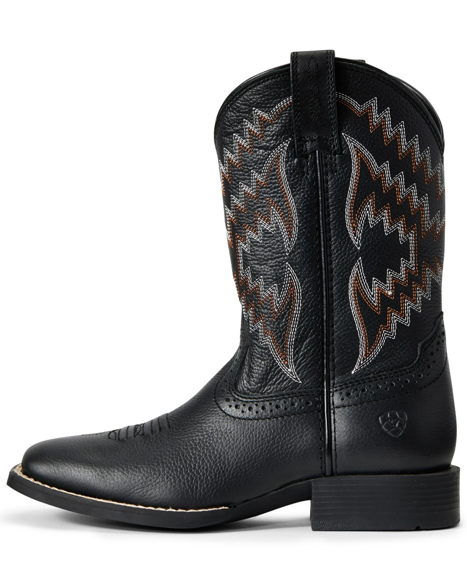 Ariat Boys' Tycoon Bear Western Boots - Broad Square Toe 2 Ariat Boys' Tycoon Bear Western Boots - Broad Square Toe - Image 2