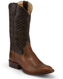 Tony Lama Men's Patron Fossil Western Boots - Round Toe