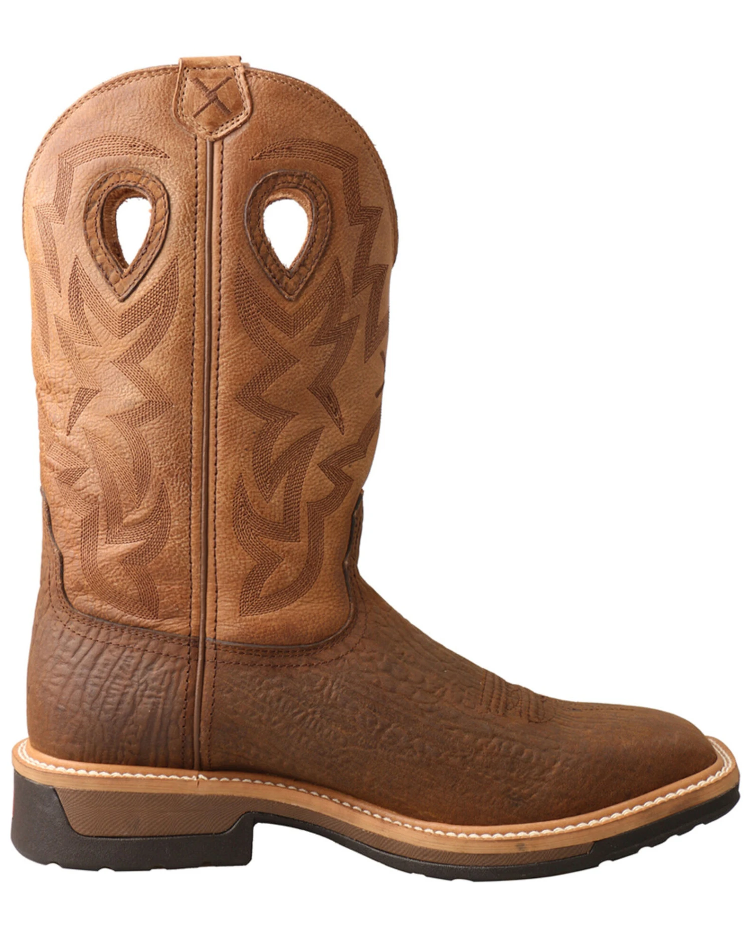Twisted X Men's Lite Western Work Boots - Broad Square Toe 2 Twisted X Men's Lite Western Work Boots - Broad Square Toe - Image 2