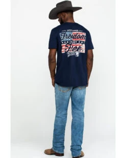 Cody James Core Men's Clover Leaf Light Wash Stretch Slim Straight Jeans  -Western Cowboy 2000290856 400 P5