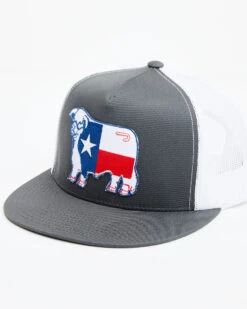 Lazy J Ranch Men's Texas Cow Patch Mesh-Back Ball Cap 