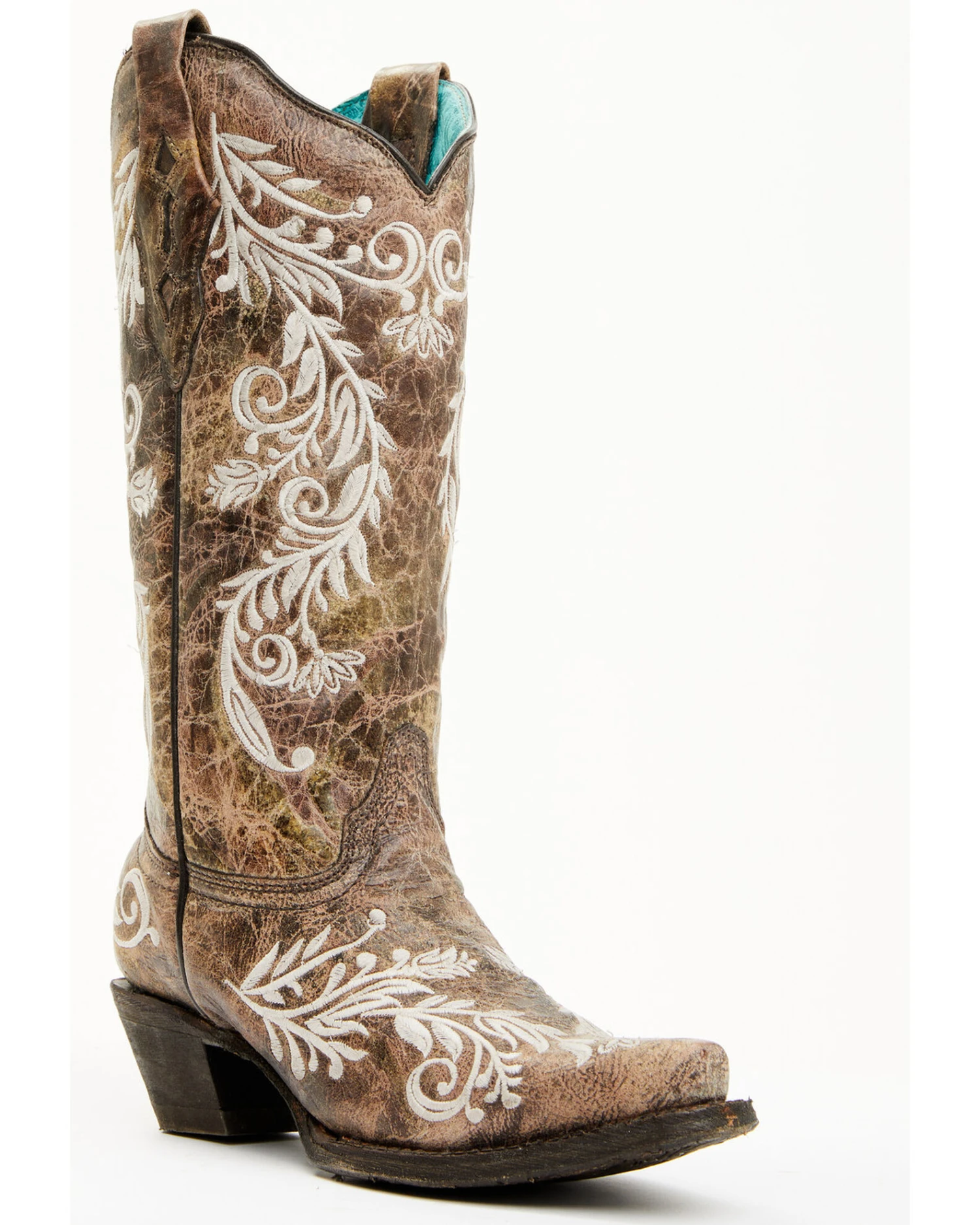 Corral Women's Glow Embroidered Western Boots - Snip Toe 1 Corral Women's Glow Embroidered Western Boots - Snip Toe