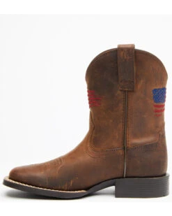 Ariat Boys' American Pride Western Boots - Square Toe -Western Cowboy 2000320900 200 P3