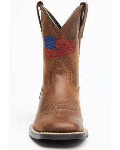 Ariat Boys' American Pride Western Boots - Square Toe -Western Cowboy 2000320900 200 P4