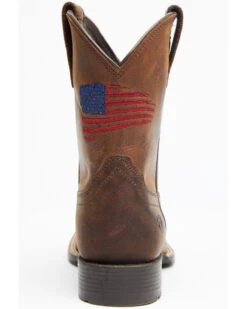 Ariat Boys' American Pride Western Boots - Square Toe -Western Cowboy 2000320900 200 P5