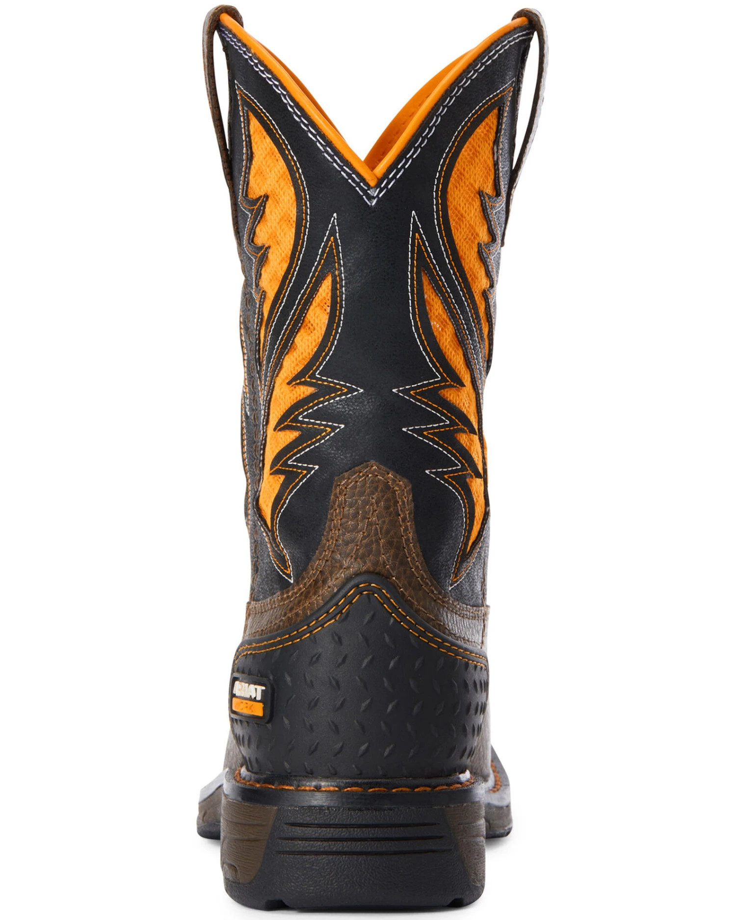 Ariat Boys' VentTEK Western Work Boots - Broad Square Toe 3 Ariat Boys' VentTEK Western Work Boots - Broad Square Toe - Image 3