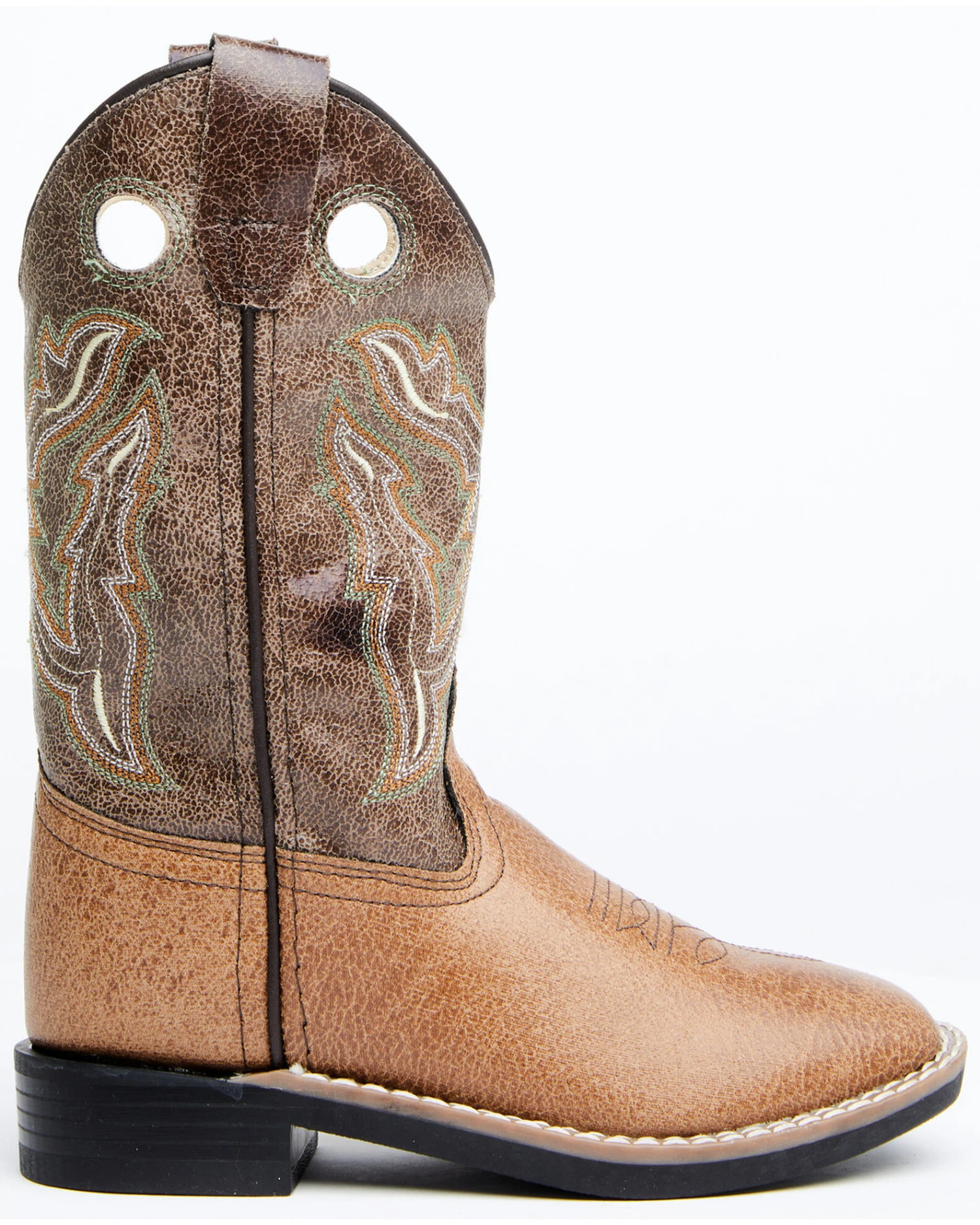 Cody James Boys' Colton Western Boots - Broad Square Toe 2 Cody James Boys' Colton Western Boots - Broad Square Toe - Image 2