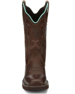 Justin Women's Raya Western Boots - Square Toe -Western Cowboy 2000335052 280 P4