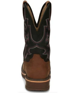 Justin Men's Resistor Western Work Boots - Composite Toe 11 Justin Men's Resistor Western Work Boots - Composite Toe -Western Cowboy 2000335172 200 P5