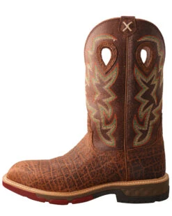 Twisted X Men's Tan Western Work Boots - Composite Toe 8 Twisted X Men's Tan Western Work Boots - Composite Toe -Western Cowboy 2000335459 280 P3