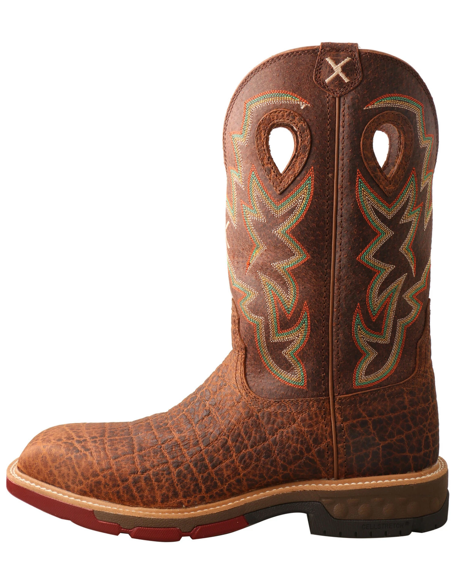 Twisted X Men's Tan Western Work Boots - Composite Toe 3 Twisted X Men's Tan Western Work Boots - Composite Toe - Image 3