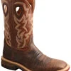 Twisted X Men's Brown Western Work Boots - Soft Toe