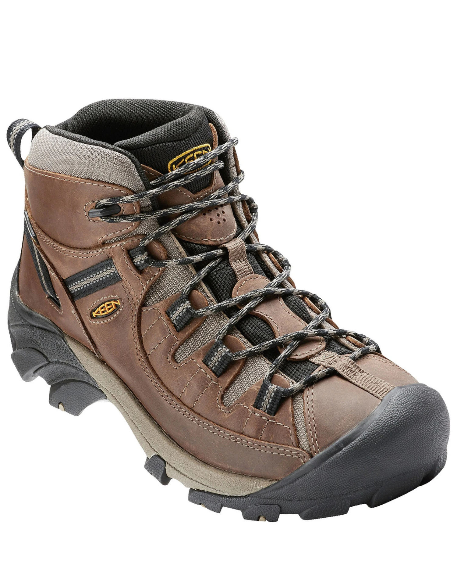 Keen Men's Targhee II Waterproof Hiking Boots - Soft Toe 1 Keen Men's Targhee II Waterproof Hiking Boots - Soft Toe