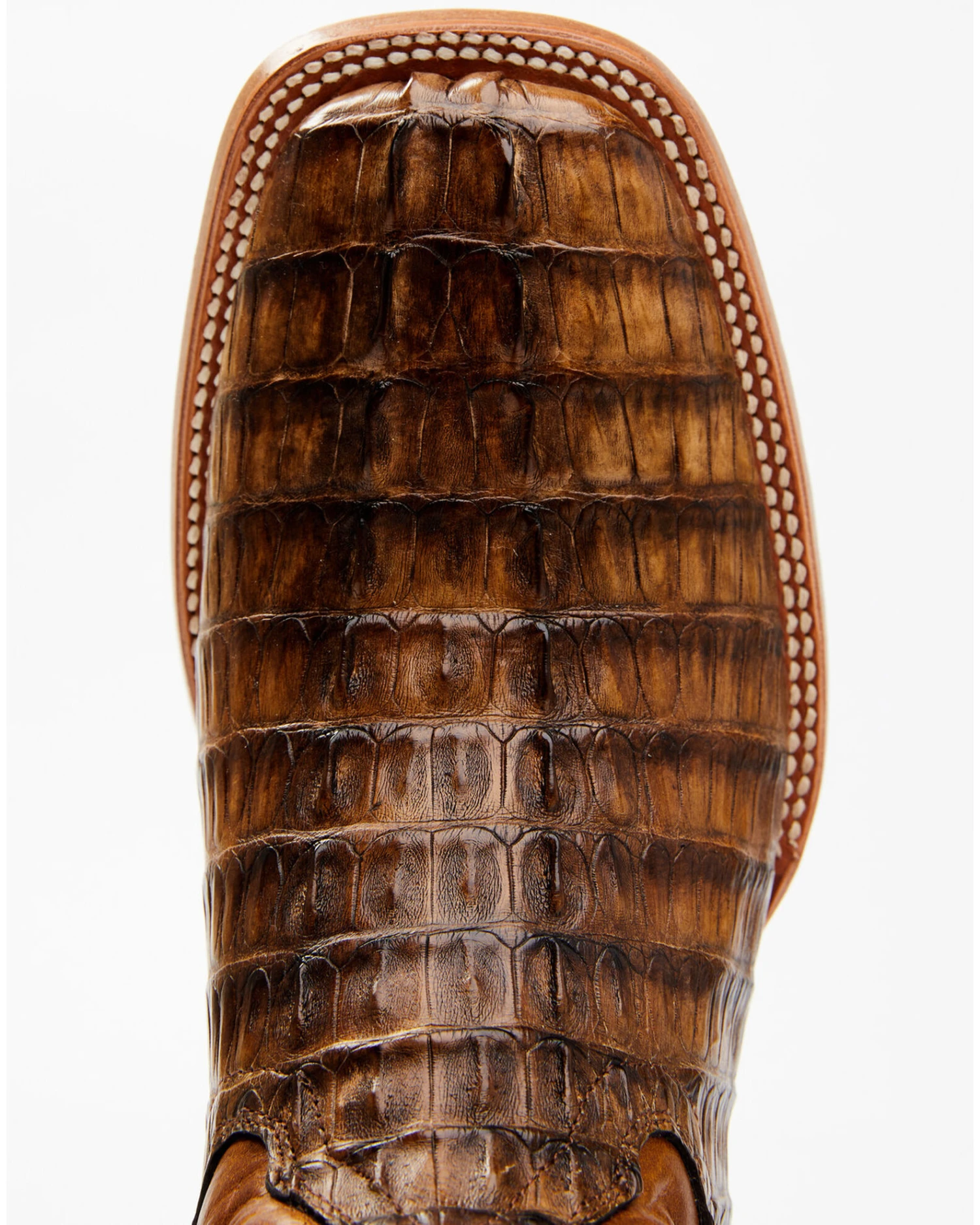 Cody James Men's Exotic Caiman Tail Skin Western Boots - Broad Square Toe 6 Cody James Men's Exotic Caiman Tail Skin Western Boots - Broad Square Toe - Image 6