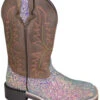 Smoky Mountain Girls' Ariel Western Boots - Broad Square Toe
