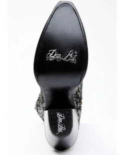 Dan Post Women's Black Snake Print Western Boots - Snip Toe -Western Cowboy 2000340406 040 P7