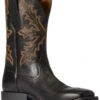 Ariat Men's Qualifier Night Sky Western Performance Boots - Broad Square Toe